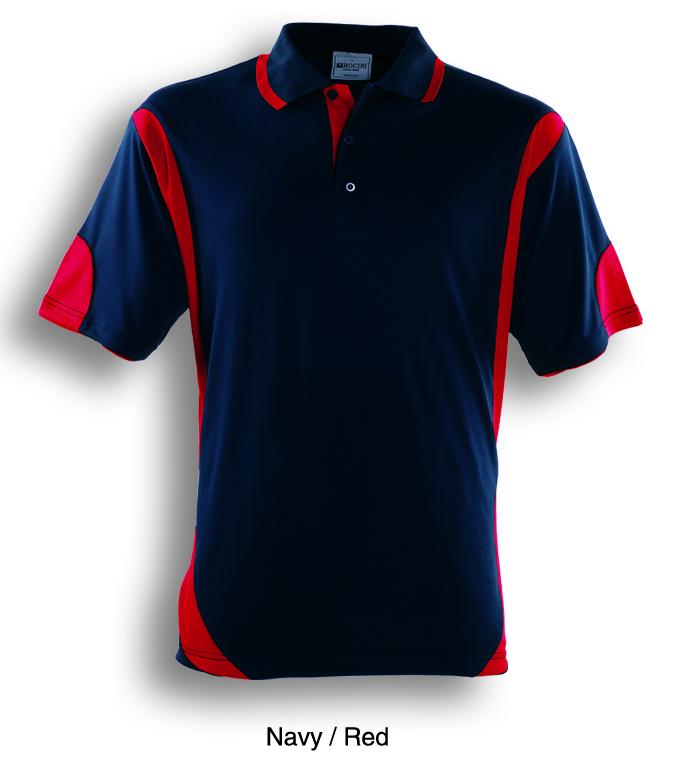 Navy / Red, Breezeway Contrast  Polo Shirts, UPF: excellent protection,160gsm, 100% breezeway polyester fabric     Breathable  micromesh fabric     Draws Sweat from Body, Quick Dry